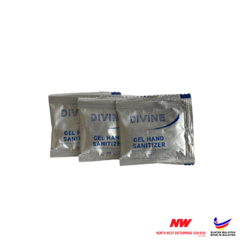 Divine Gel Sanitizer 1 DIVINE Hand Sanitizer Sachet (500pcs)