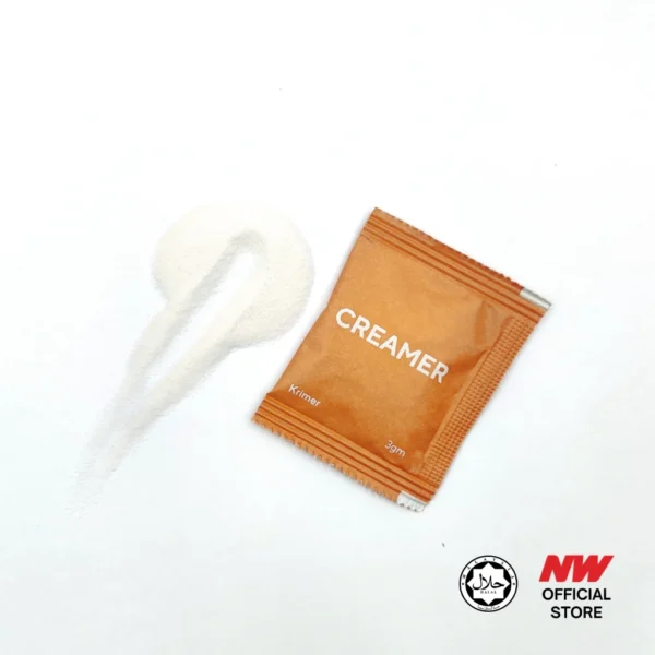 Creamer square with content HALAL Creamer Sachet Square 3g