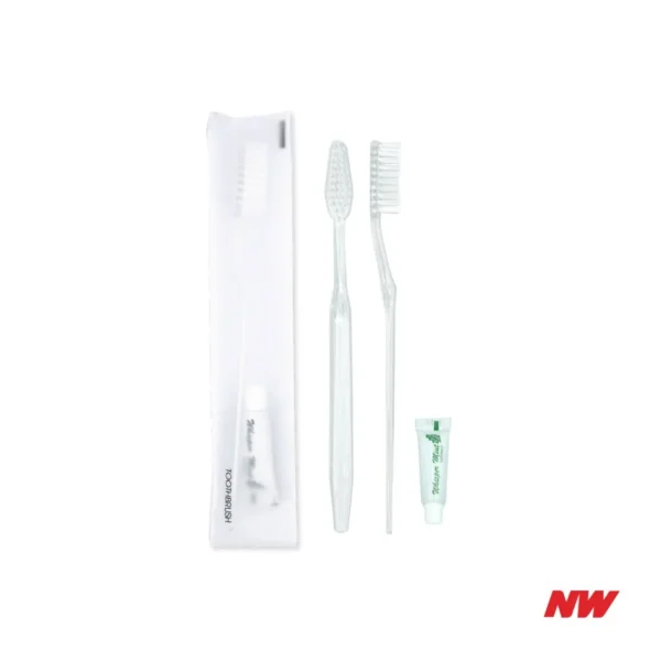D CPE Dental Kit Dental Kit-Toothbrush with 5gToothpaste - In CPE Bag (500packs)