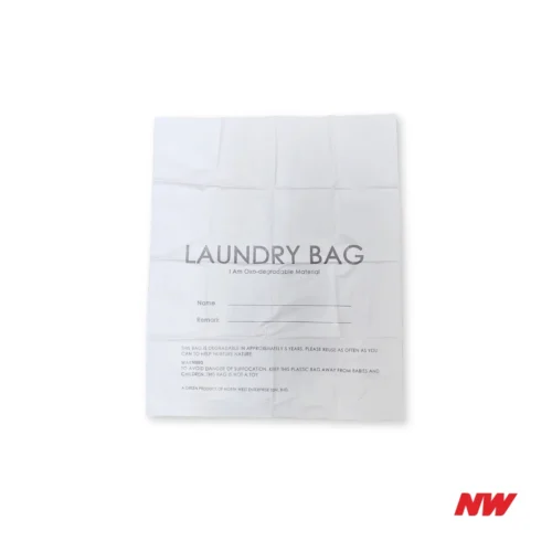 H Oxo Laundry Bag Disposable Hotel Laundry Bag - Oxo Degradable (2,000pcs)