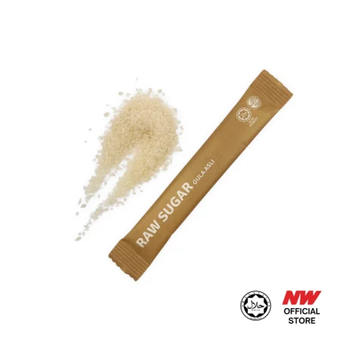 Raw Sugar stick with content HALAL 5g Raw Sugar Stick Sachets